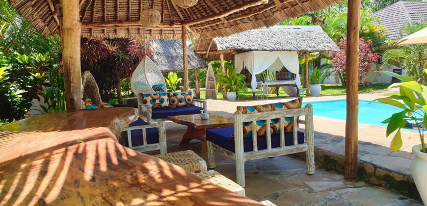 2 bedroom fully furnished cottages in Diani