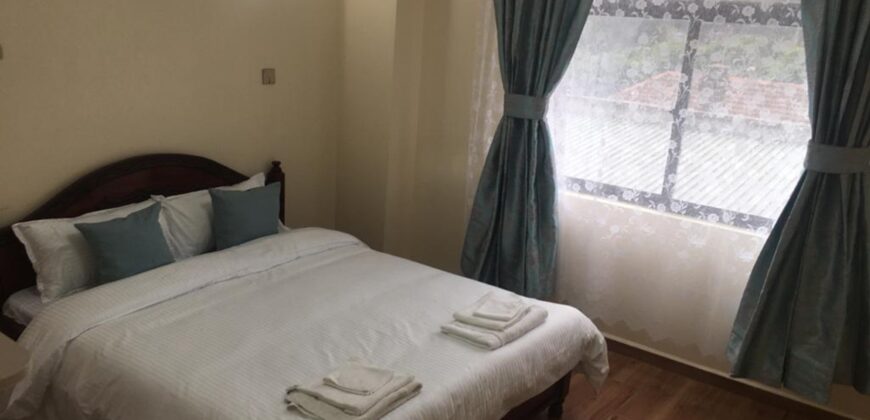 Fully furnished apartment along Ngong road