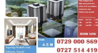 New apartments for sale in Kilimani